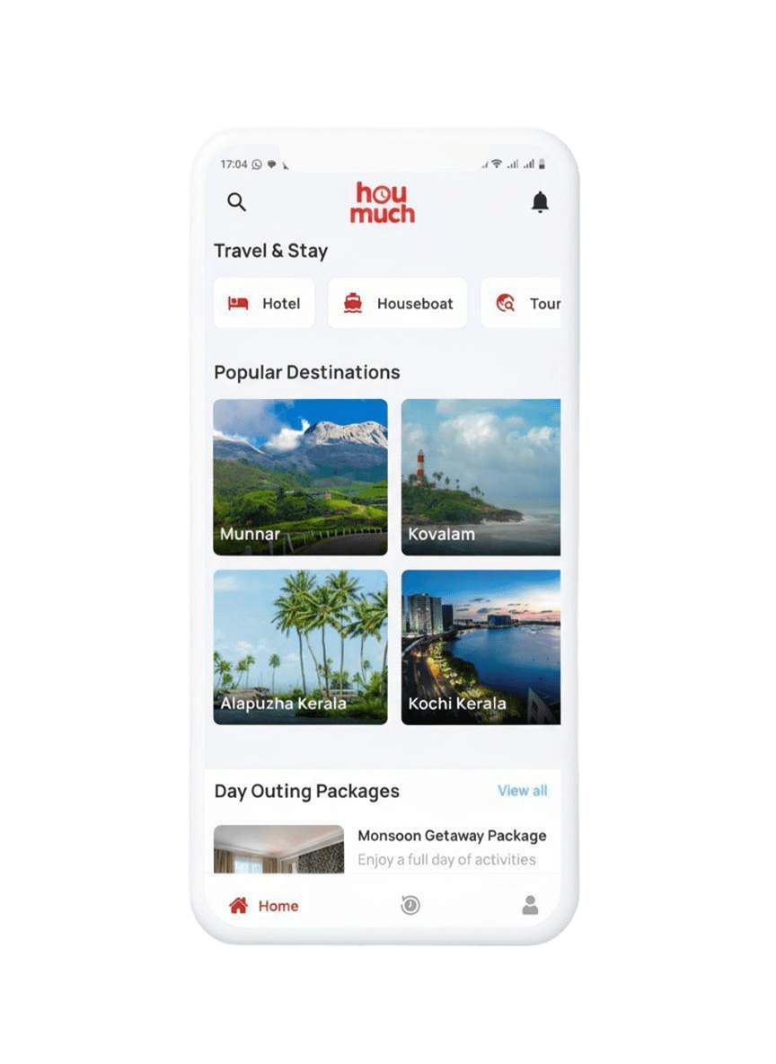 Houmuch App Preview