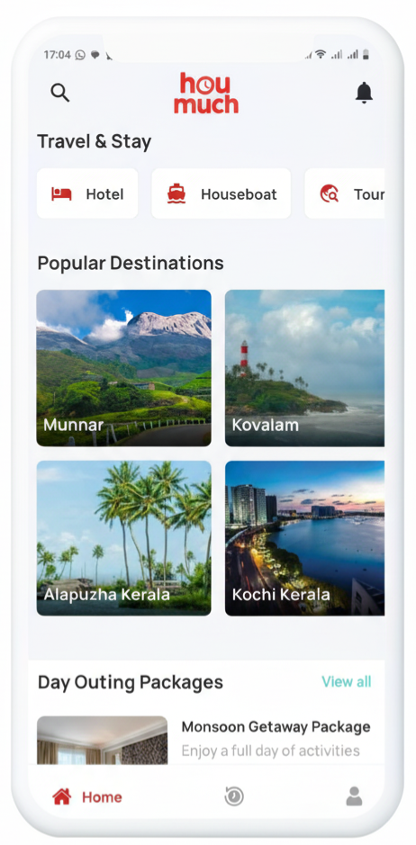 Houmuch App Screenshot 1